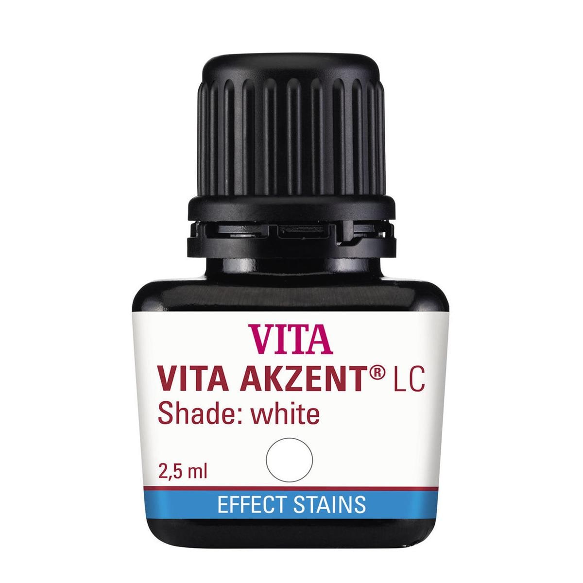 AKZENT LC EFFECT STAINS - WHITE 2.5 ml