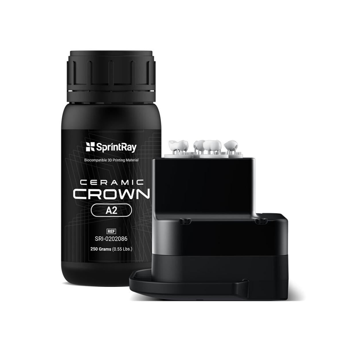 RESINA CERAMIC CROWN Flacone - A2 250 G