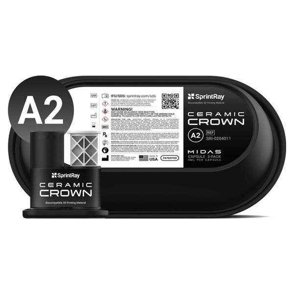 RESINA CERAMIC CROWN CAPSULE - A2 3 CPS x 4 ML