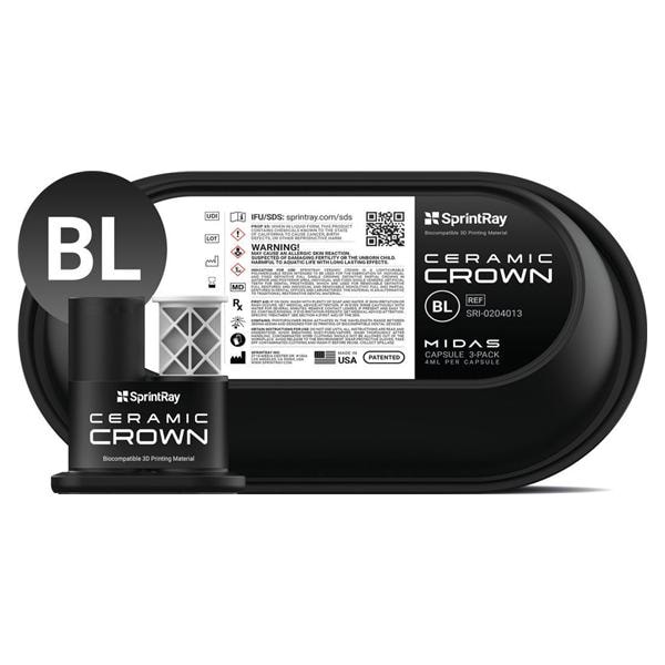 RESINA CERAMIC CROWN CAPSULE - BL 3 CPS x 4 ML