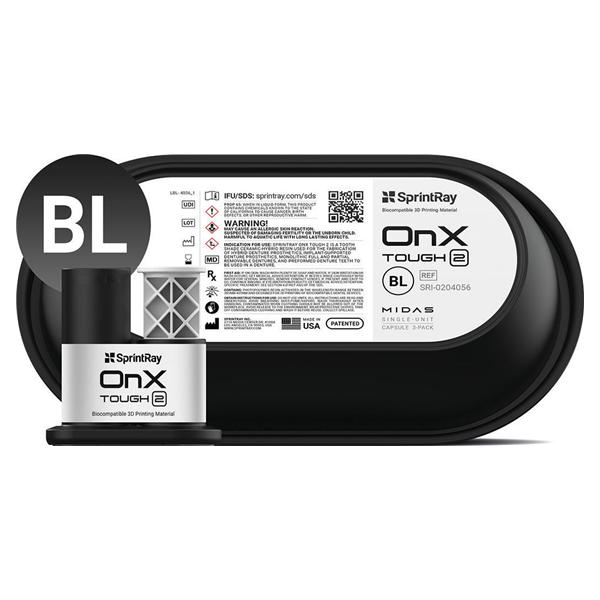 RESINA ONX TOUGH 2 - CAPSULE - z-BLEACH 3 CPS 4 ml cad.