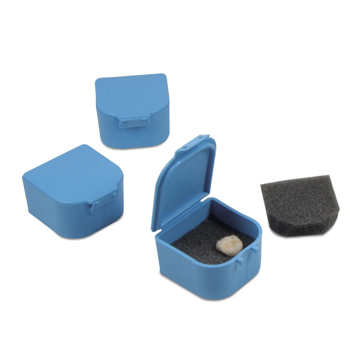 CONTENITORI PORTA LAVORI - Per un elemento - cm 3,5x3,5xh2 - 100 pz