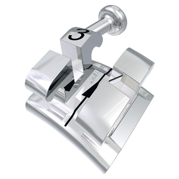 ROTH ATTACCHI IN METALLO EQUILIBRIUM 2 - Slot .022" con ganci su 3