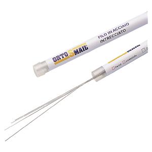 FILI TWIST IN ACCIAIO INTRECCIATO A SEZIONE TONDA - Misura .0155"