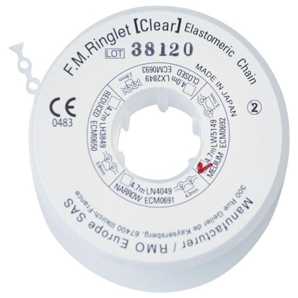 CATENELLE ELASTICHE (AD ESAURIMENTO) - Spaziata lunga colore Trasparente