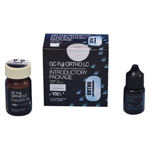 FUJI ORTHO LC INTRO PACK (FOTOPOLIMERIZZABILE) - Intro pack: polvere da 15 g, liquido da 6,8 ml (8 g) ed accessori