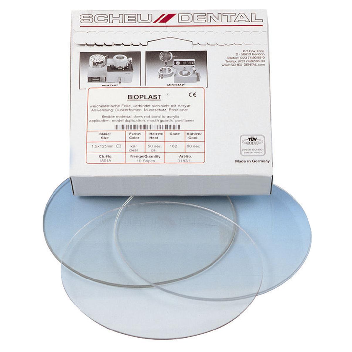 DISCHI TERMOPLASTICI BIOPLAST - 3,0 mm - 10 dischi