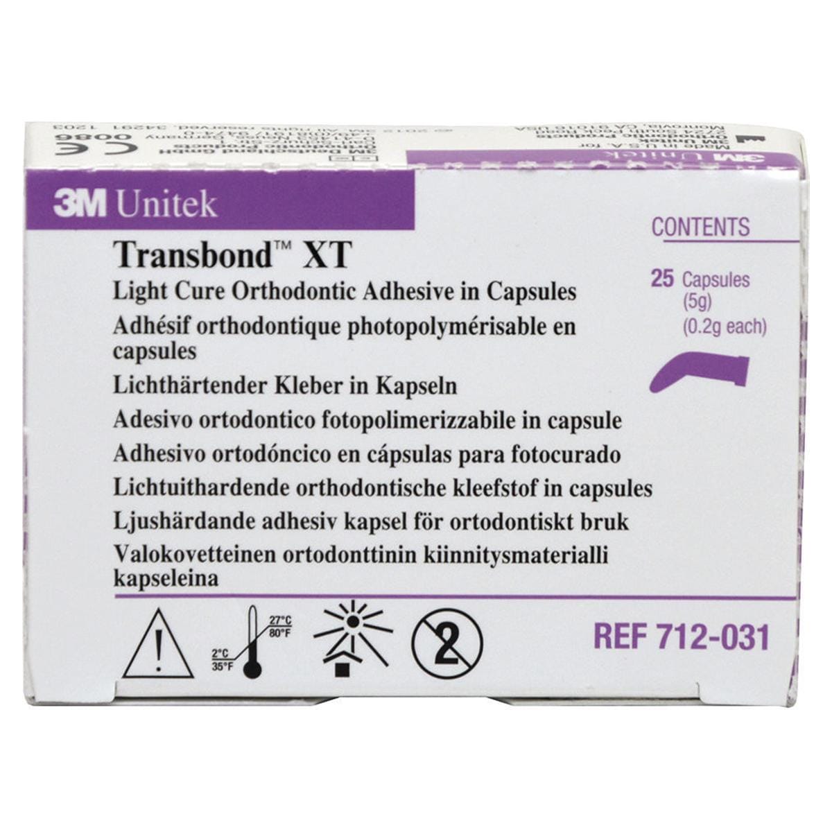 TRANSBOND XT RICAMBI CAPSULE - Confezione: 25 capsule predosate (0,2 g cad.)