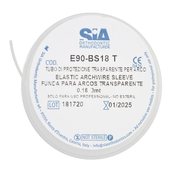 TUBO DI PROTEZIONE PER ARCHI - Ø .027" - Trasparente