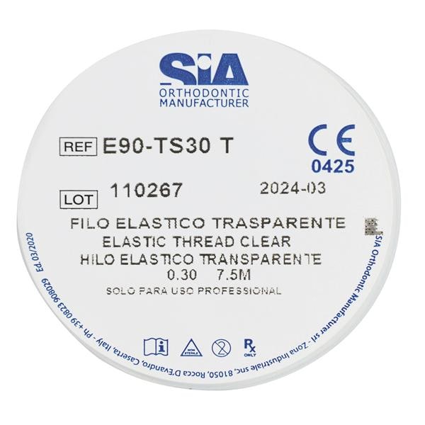 FILO ELASTICO - Misura Ø .025" colore Trasparente