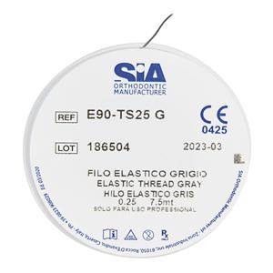 FILO ELASTICO - Misura Ø .030" colore Grigio