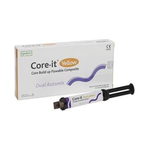 CORE IT DUAL - 2 siringhe da 10 g cad. + puntali colore Dentina