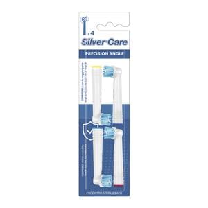 TESTINE PER SPAZZOLINI PURO - Per adulti Precision Angle - 4 pz.