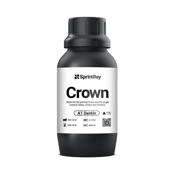 RESINA CROWN - Colore A1 - Confezione da 500 gr NEW