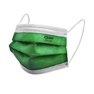 MASCHERINE O2 MED COLOR - Verde - 50 pz.