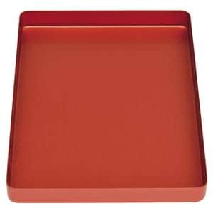 MINI-TRAYS IN ALLUMINIO ANODIZZATO - Rosso - 1 pz