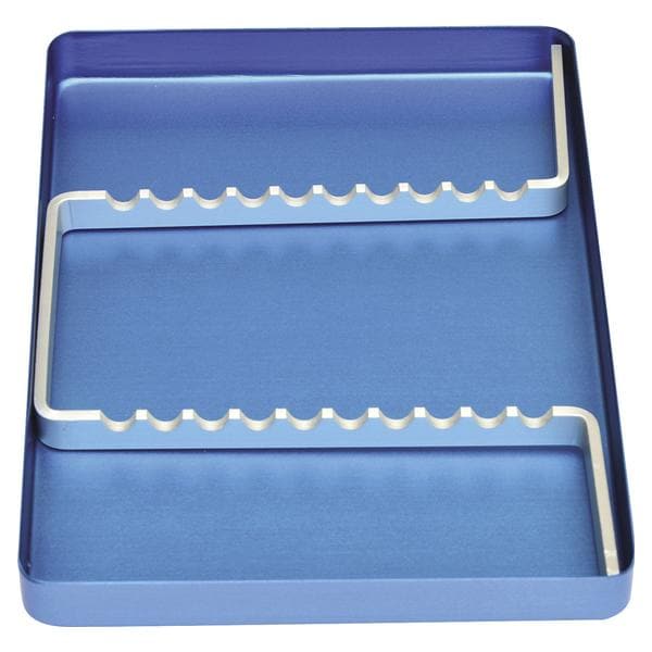 MINI-TRAYS IN ALLUMINIO ANODIZZATO - Blu - 1 pz