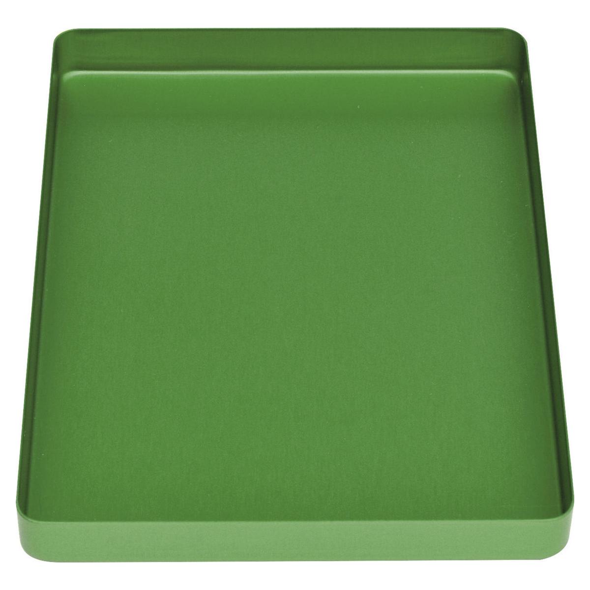 MINI-TRAYS IN ALLUMINIO ANODIZZATO - Verde - 1 pz