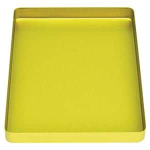 MINI-TRAYS IN ALLUMINIO ANODIZZATO - Giallo - 1 pz