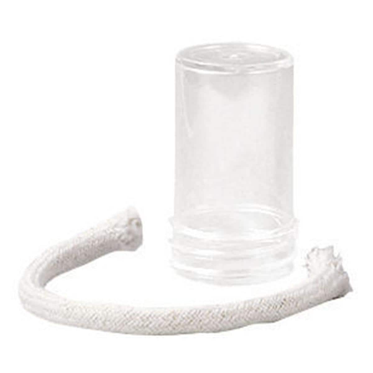 STOPPINO PER TORCIA AD ALCOOL E TORCIA HANAU - Confezione da 12 pz. da 20 cm cad.