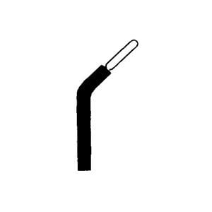 ELETTRODI - 80-461-15 Ansa retta (Ø 0,2 ) 7 x 1,5 mm, 45°