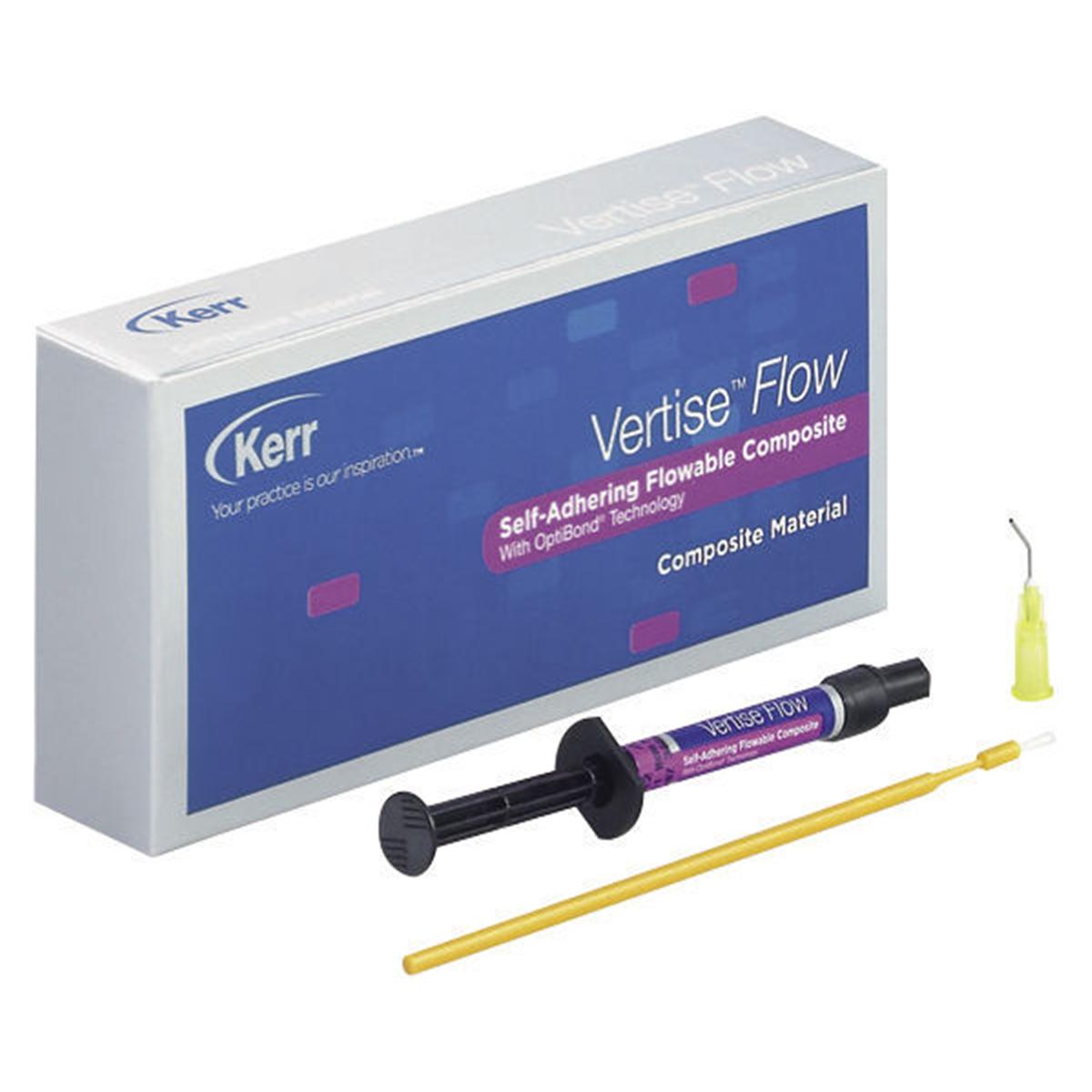 VERTISE FLOW KIT PROVA - Kit contenente: 1 siringa A2 da 2 g, 10 pennellini e 10 applicatori
