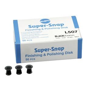 SUPER-SNAP - MINI DISCO - grana grossa/nero - safe side down