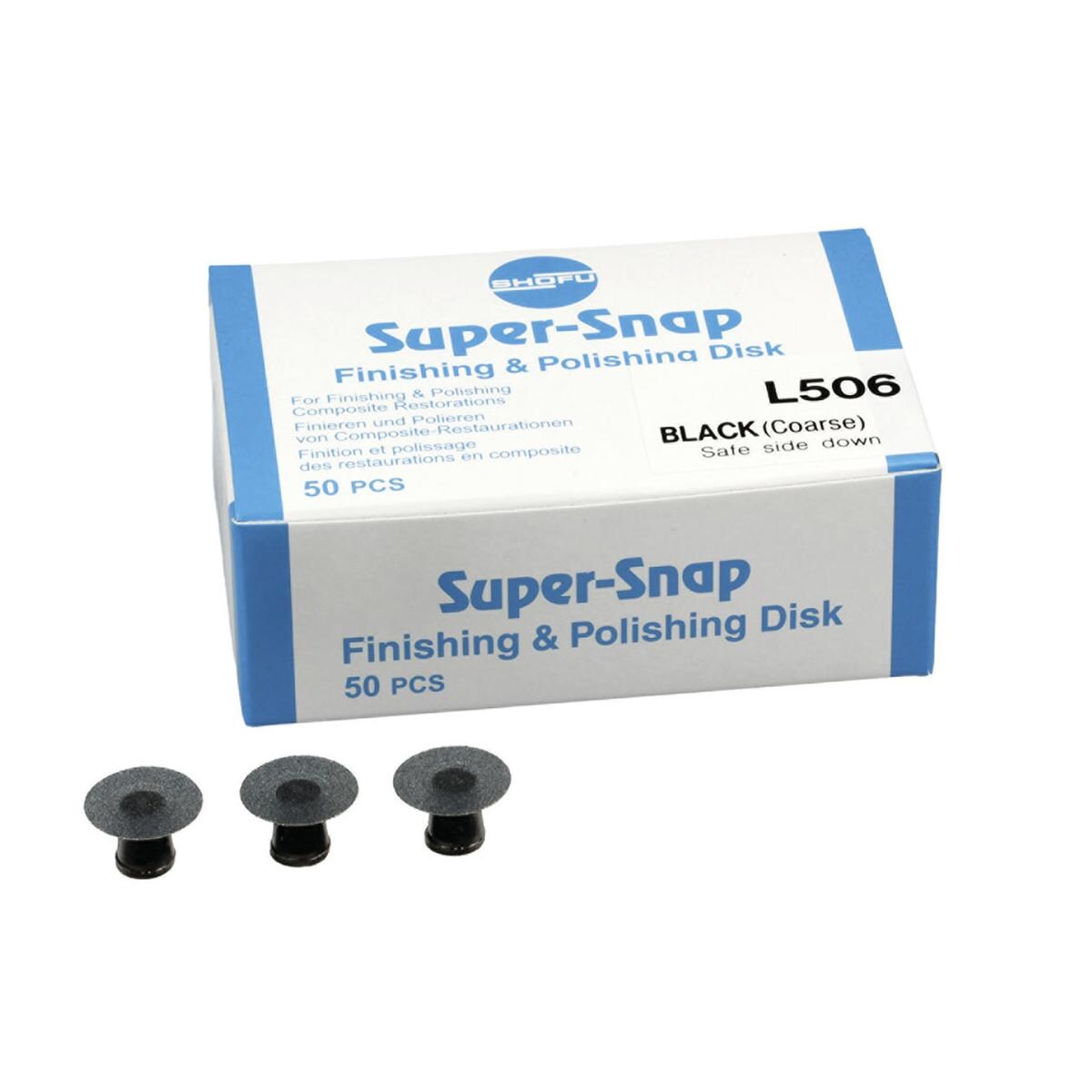 SUPER-SNAP - DISCO - grana grossa/nero - safe side down