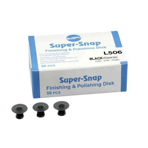 SUPER-SNAP - DISCO - grana grossa/nero - safe side down