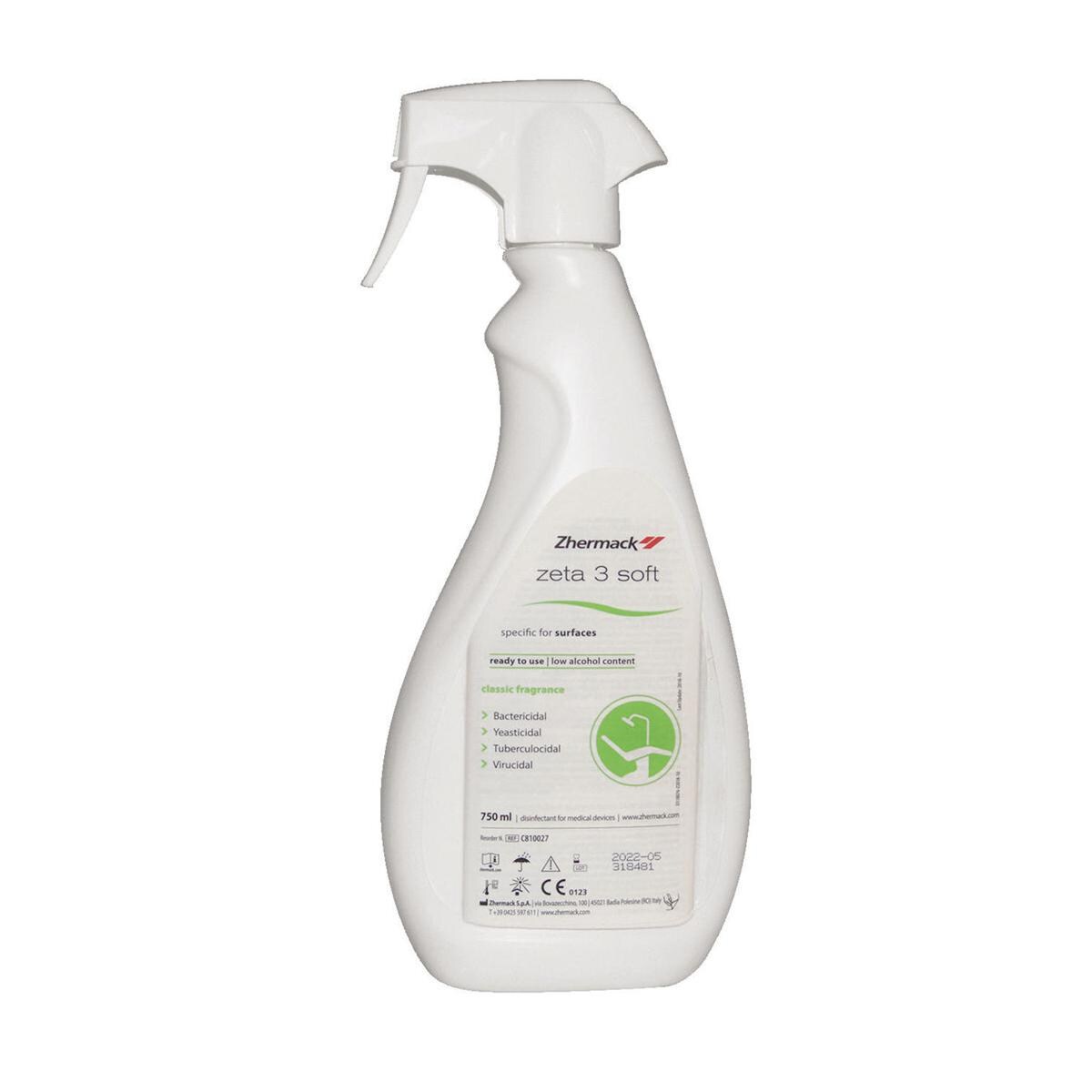 ZETA 3 SOFT CLASSIC - Flacone da 750 ml con erogatore