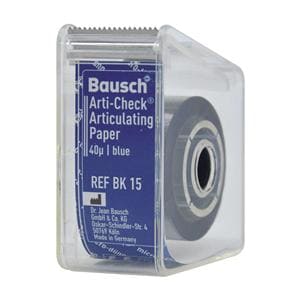 CARTA OCCLUSALE ARTI-CHECK - BK 15 blu rotolo - 22 mm x 10 m