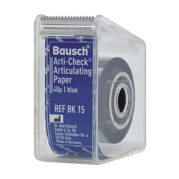 CARTA OCCLUSALE ARTI-CHECK - BK 15 blu rotolo - 22 mm x 10 m