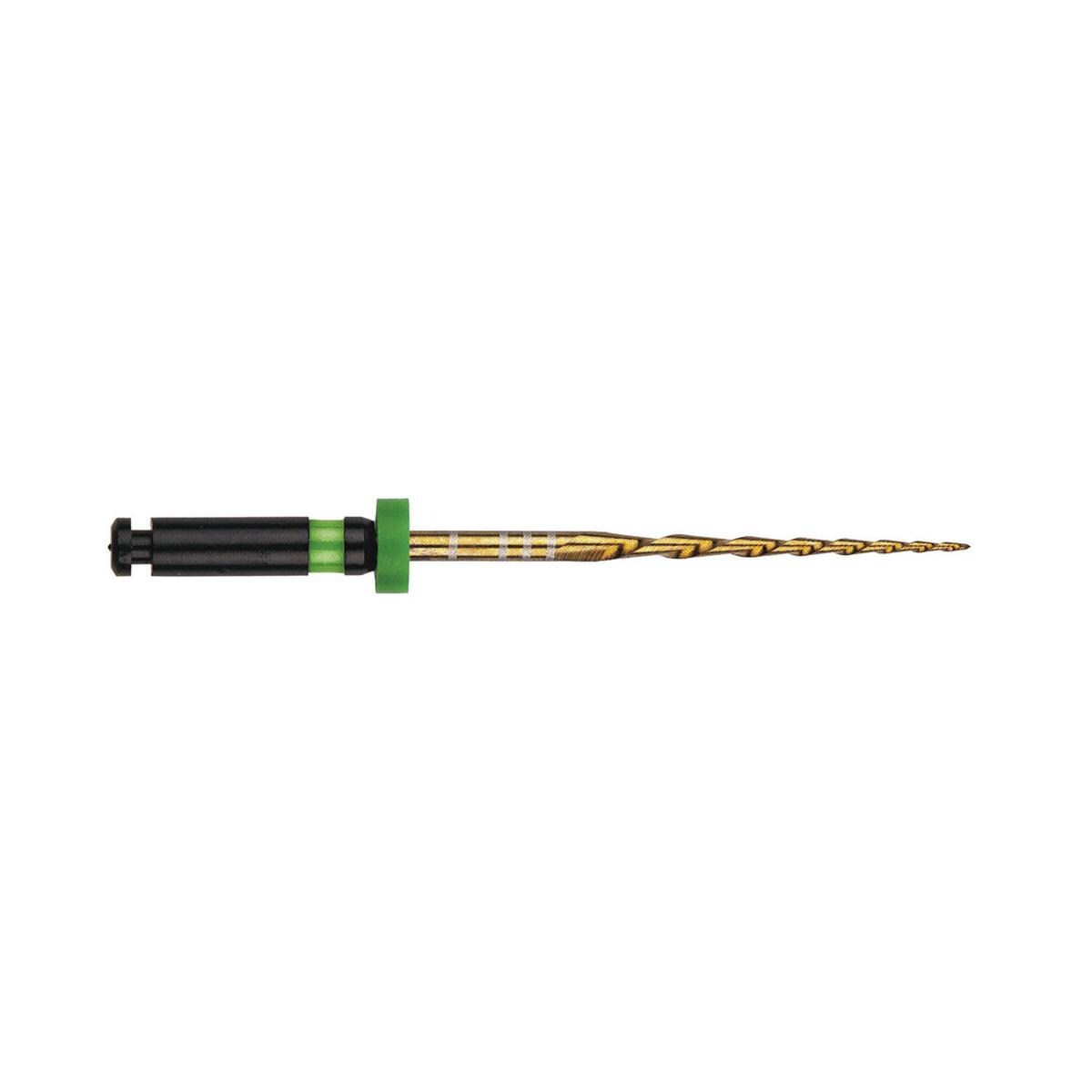 EXCALIBUR CONICITA' .05 - ISO 35 - verde - lunghezza 21 mm - Blister sterile da 6 pz. NEW