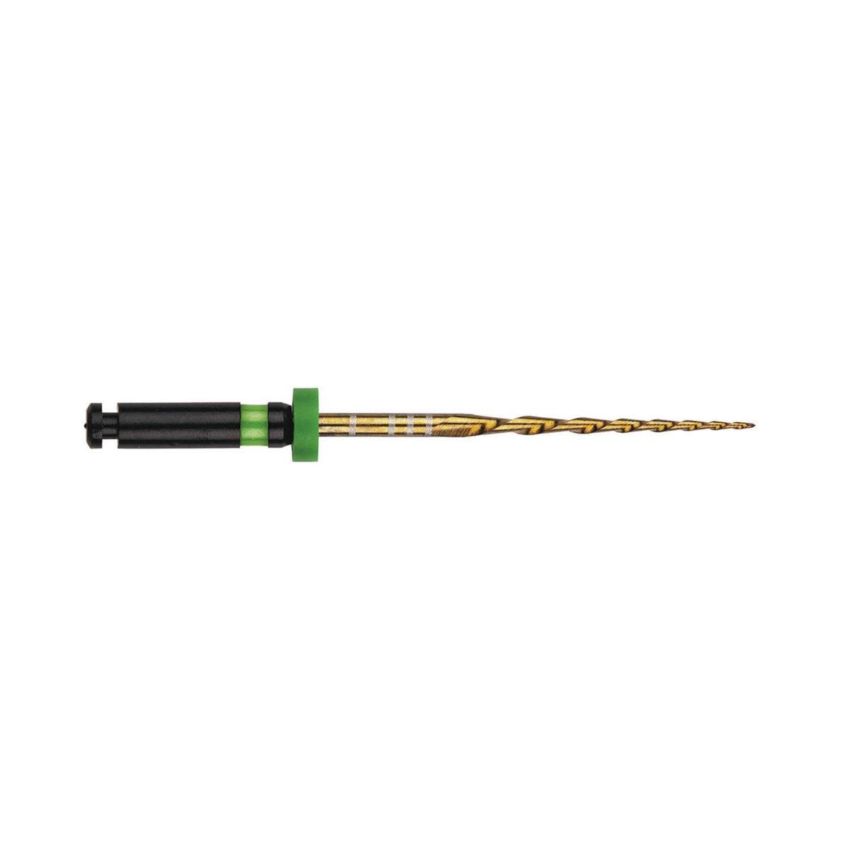 EXCALIBUR CONICITA' .05 - ISO 35 - verde - lunghezza 25 mm - Blister sterile da 6 pz.