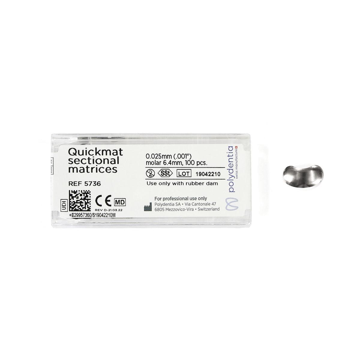 QUICKMAT DELUXE RICAMBI - Altezza 6,4 mm Spessore 0,025 mm