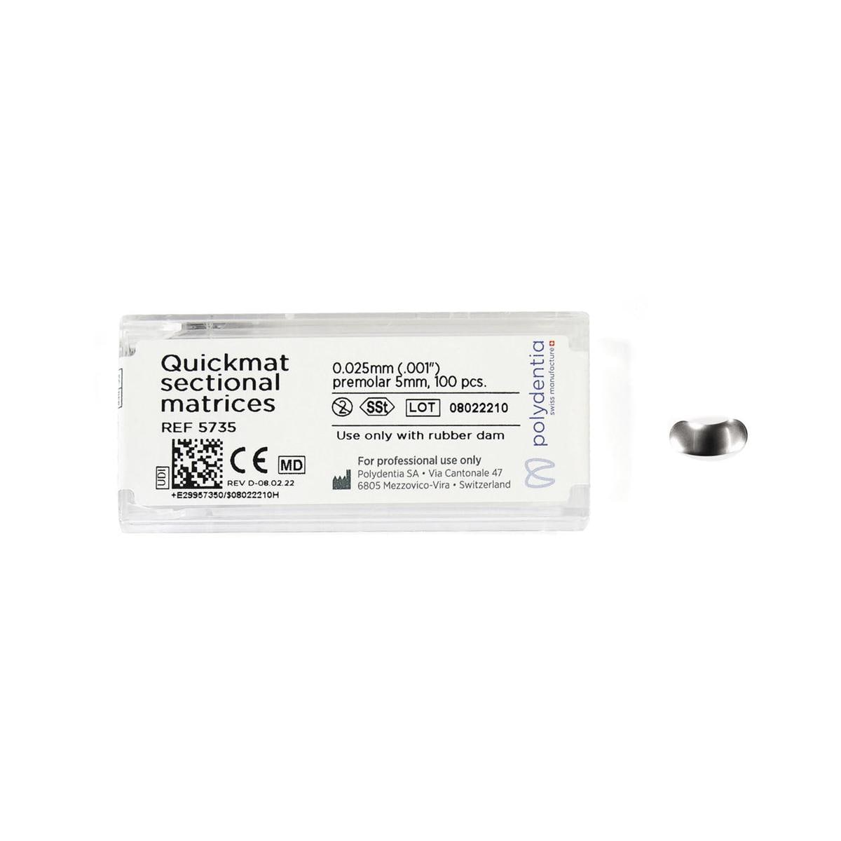 QUICKMAT DELUXE RICAMBI - Altezza 5 mm Spessore 0,025 mm