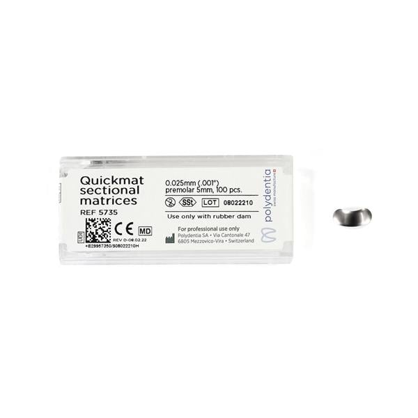 QUICKMAT DELUXE RICAMBI - Altezza 5 mm Spessore 0,025 mm