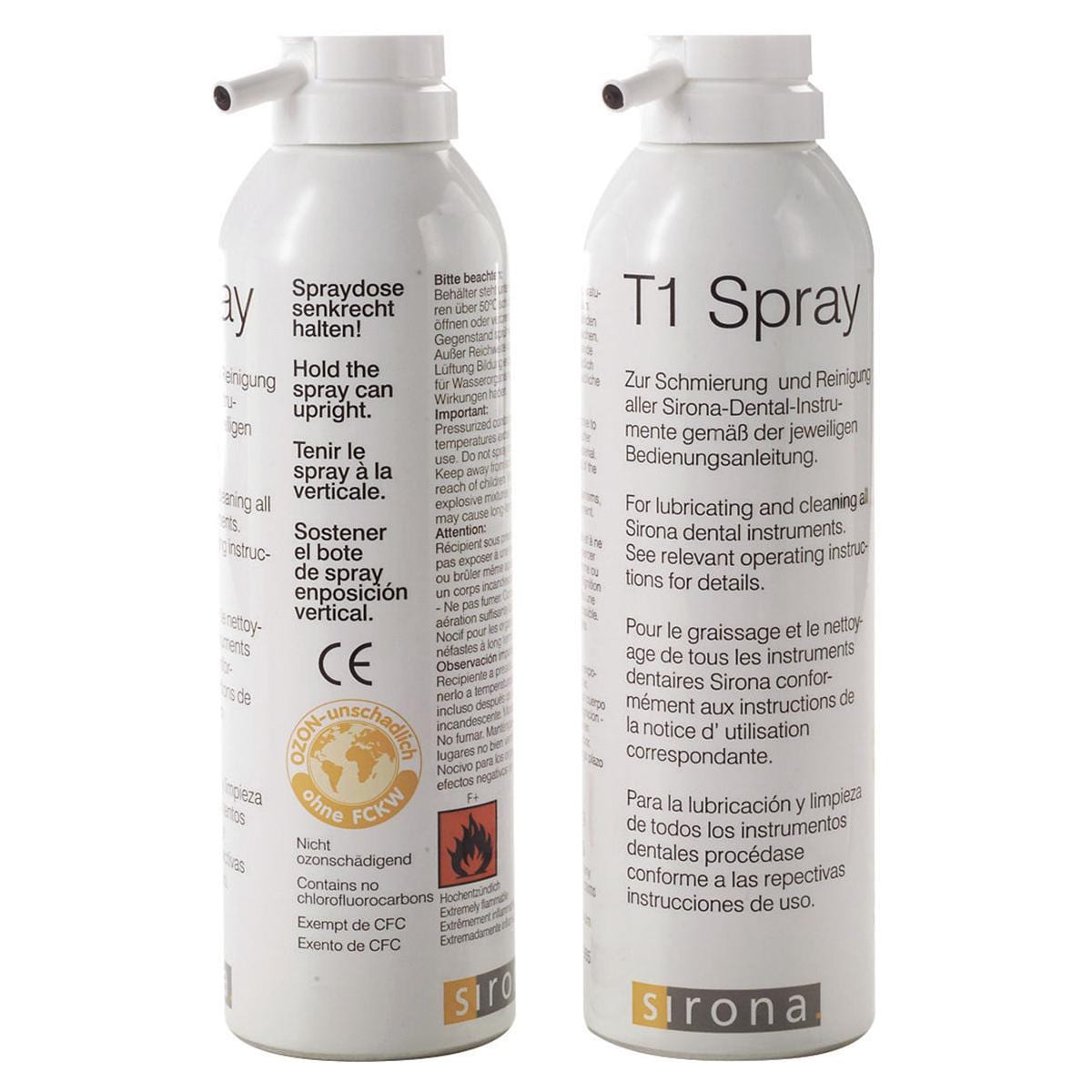 OLIO SPRAY T1 - Flacone da 250 ml con beccuccio