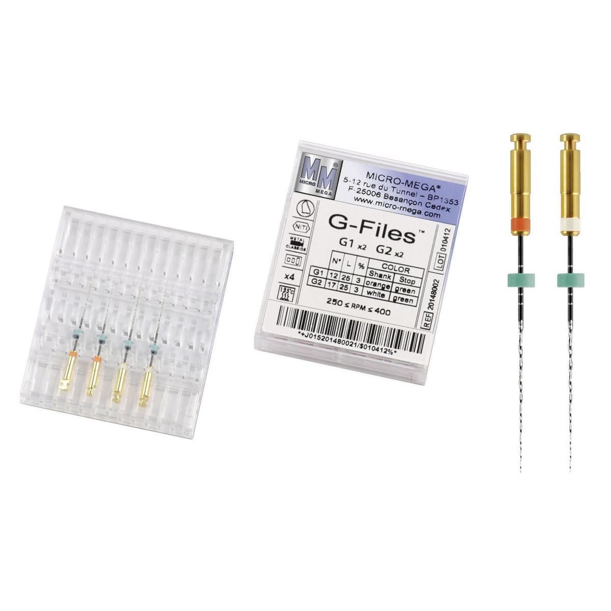 G-FILES PER CA (Ad esaurimento) - Misura G2 bianco - lunghezza 25 mm