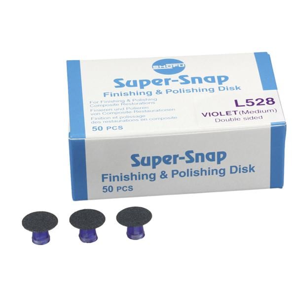 SUPER-SNAP - DISCO - grana media/viola - double sides