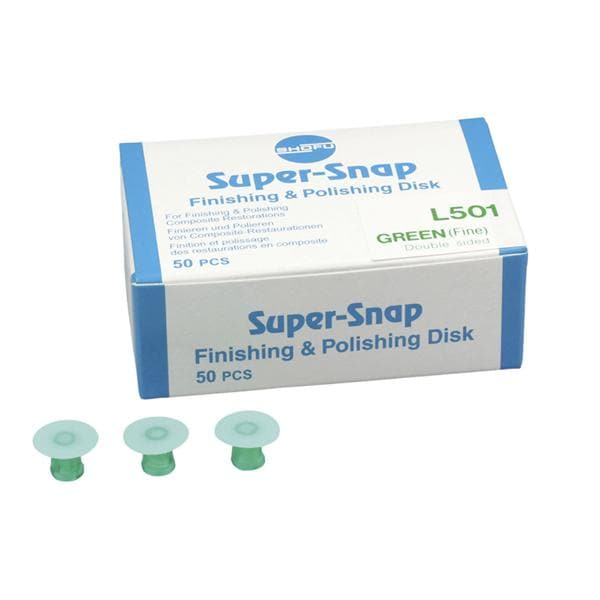 SUPER-SNAP - DISCO - grana fine/verde - double sides