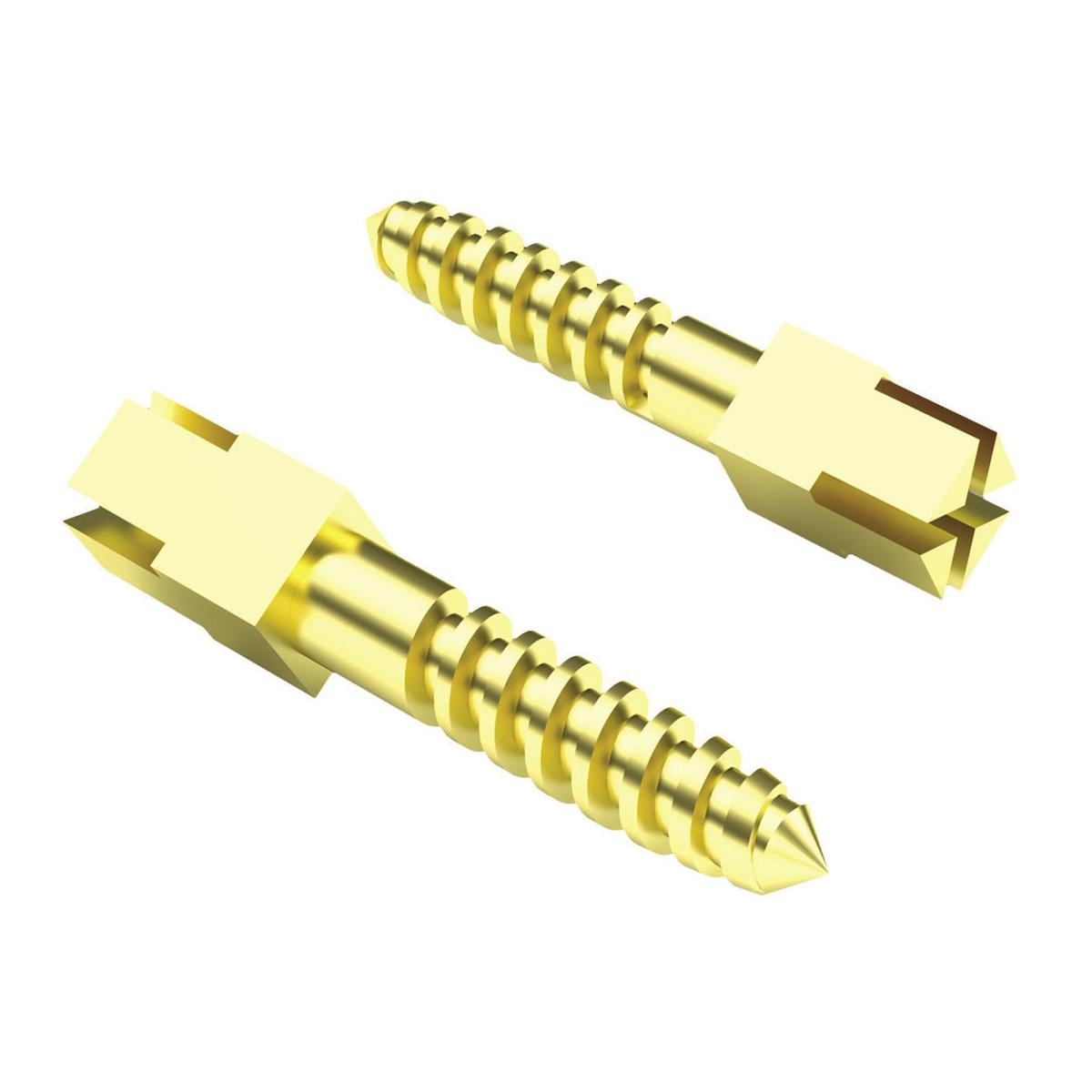 DENTAL SCREW POSTS DORATE RICAMBI - S1/ Ø mm 1,05 - short (mm 8)