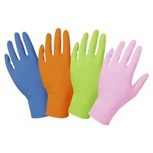 GUANTI NITRILE COLORATI E PROFUMATI (AD ESAURIMENTO) - MEDIUM - Rosa