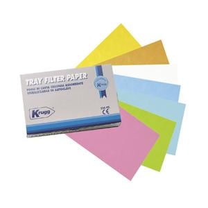TRAY FILTER PAPER - MAXI cm 28x36 - Arancione - 250 pz