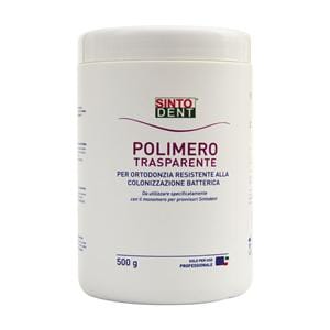 SINTODENT RESINA TRASPARENTE - Polimero colore trasparente da 500 g