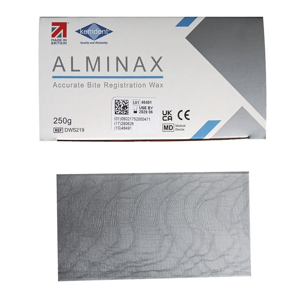 CERA ALMINAX - Confezione da 250 g (10 fogli mis. 73 x 143 x 2,5 mm)