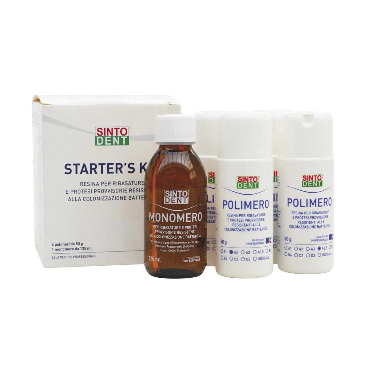 SINTODENT RESINA BIANCA KIT -