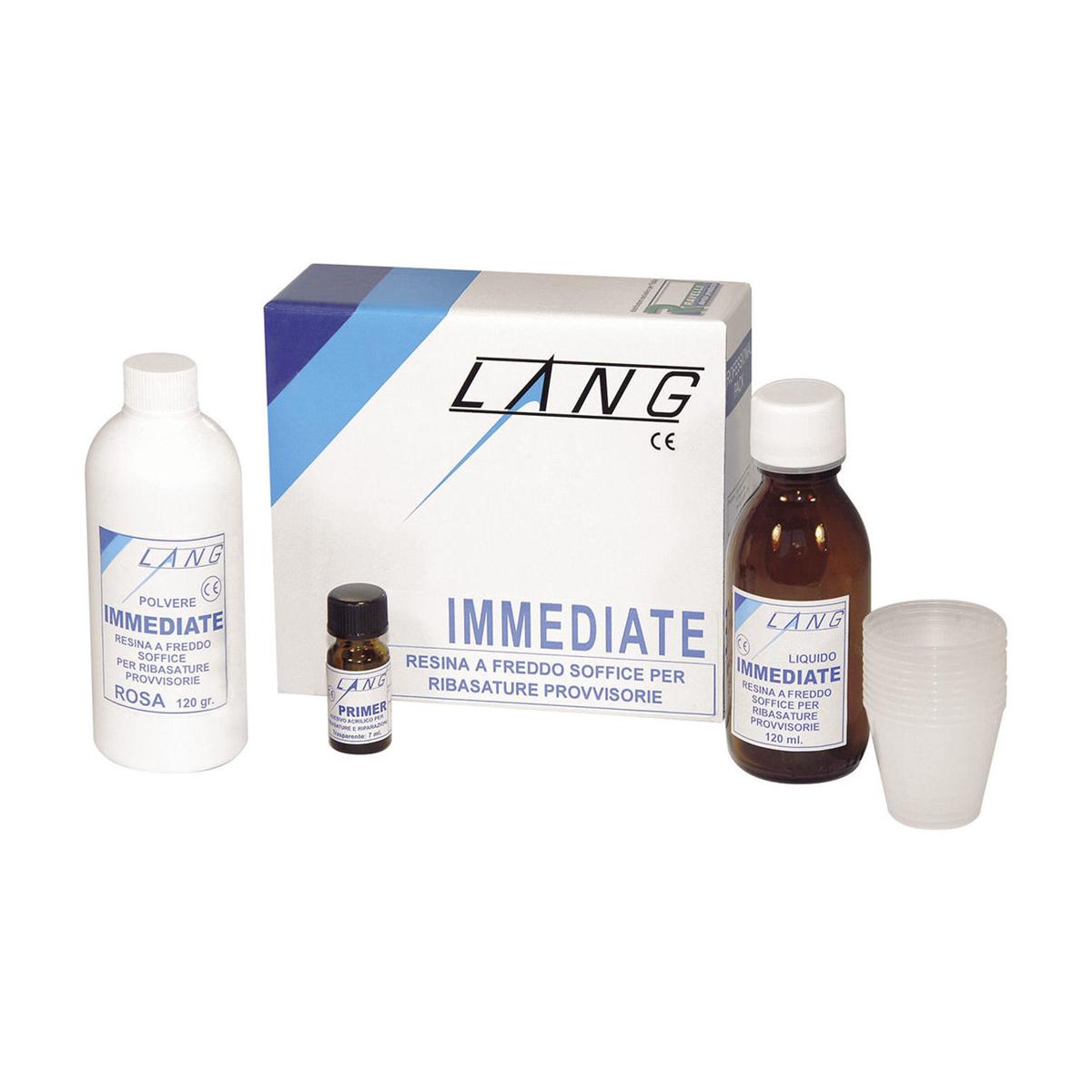 IMMEDIATE - Kit: polvere da 120 g, liquido da 120 ml, 1 Primer