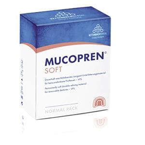 MUCOPREN SOFT RICAMBIO - 2 cartucce x 50 ml cad. e 6 puntali miscelatori bianchi
