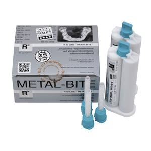 METAL BITE - Confezione: 2 cartucce da 50 ml cad. + 12 cannule di miscelazione